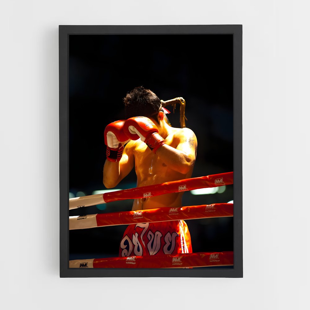 Poster Muay de thai – affiche Muay Thai (vue 2)